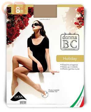 Immagine di 8 DEN INVISIBLE TRANSPARENT TOE SUMMER TIGHTS